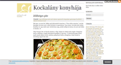 Desktop Screenshot of kockalanykonyhaja.blog.hu