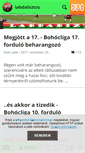 Mobile Screenshot of labdabiztos.blog.hu