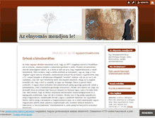 Tablet Screenshot of egypszichoaktivista.blog.hu