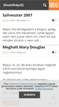 Mobile Screenshot of foszto.blog.hu