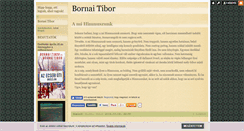 Desktop Screenshot of bornaitibor.blog.hu