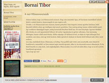 Tablet Screenshot of bornaitibor.blog.hu