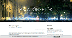 Desktop Screenshot of adofizetok.blog.hu