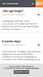 Mobile Screenshot of adofizetok.blog.hu