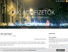 Tablet Screenshot of adofizetok.blog.hu