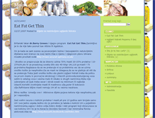 Tablet Screenshot of lowcarb.blog.rs