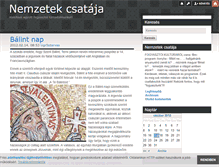 Tablet Screenshot of nemzetekcsataja.blog.hu