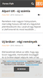 Mobile Screenshot of forexfish.blog.hu