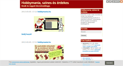 Desktop Screenshot of hobbymania.blog.hu