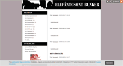 Desktop Screenshot of elefantcsont-bunker.blog.hu