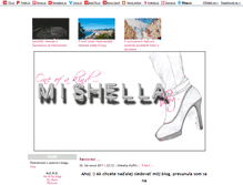 Tablet Screenshot of mishella.blog.cz