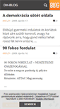 Mobile Screenshot of demokratikus.blog.hu