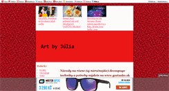 Desktop Screenshot of juliart.blog.cz