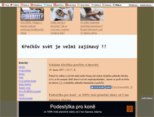Tablet Screenshot of krecik.blog.cz