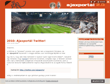 Tablet Screenshot of ajaxportal.blog.hu