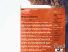 Tablet Screenshot of casopisponik.blog.cz