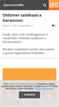 Mobile Screenshot of garancsvidek.blog.hu