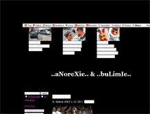 Tablet Screenshot of bulimie.blog.cz