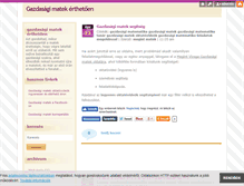 Tablet Screenshot of megintmatek.blog.hu