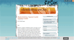 Desktop Screenshot of olcsokutya.blog.hu