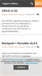 Mobile Screenshot of freewaresoftwarenews.blog.hu