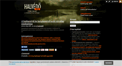 Desktop Screenshot of halvedo.blog.hu