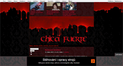 Desktop Screenshot of chica-fuerte.blog.cz