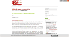 Desktop Screenshot of anzix.blog.hu