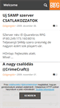 Mobile Screenshot of gamemasterstudio.blog.hu