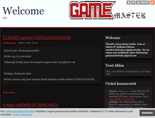Tablet Screenshot of gamemasterstudio.blog.hu