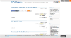 Desktop Screenshot of mp3magazin.blog.hu