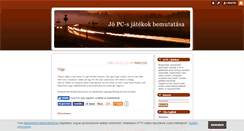 Desktop Screenshot of goodpcgames.blog.hu