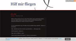 Desktop Screenshot of hilfmirfliegen.blog.hu