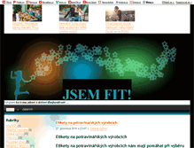 Tablet Screenshot of jsem-fit.blog.cz
