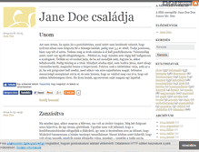 Tablet Screenshot of doe-family.blog.hu