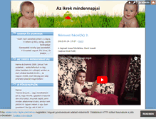 Tablet Screenshot of hannadominik.blog.hu