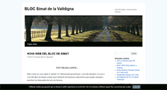 Desktop Screenshot of bloc-simat-de-la-valldigna.blog.cat