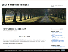Tablet Screenshot of bloc-simat-de-la-valldigna.blog.cat