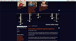 Desktop Screenshot of chanelonlineshop.blog.cz