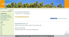 Desktop Screenshot of cyklotoulky.blog.cz
