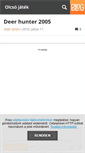 Mobile Screenshot of olcsojatek.blog.hu