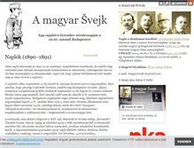 Tablet Screenshot of magyarsvejk.blog.hu