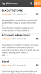 Mobile Screenshot of bodnarcsalad.blog.hu