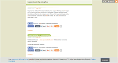 Desktop Screenshot of kapotabletta.blog.hu