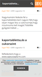 Mobile Screenshot of kapotabletta.blog.hu
