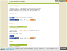 Tablet Screenshot of kapotabletta.blog.hu