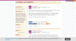 Desktop Screenshot of lexy.blog.hu