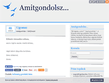 Tablet Screenshot of amitgondolsz.blog.hu
