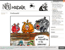 Tablet Screenshot of negymadar.blog.hu