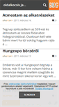 Mobile Screenshot of jawa.blog.hu